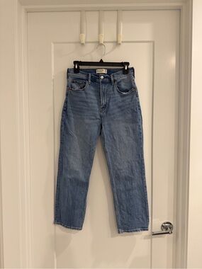 Abercrombie & Fitch Light Blue Women’s Straight Jeans